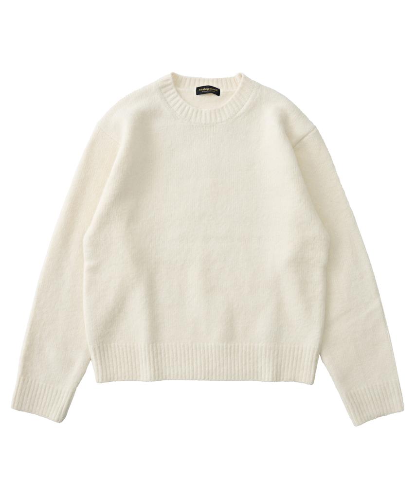 ANALOG MOOD Daily Angora Round Knit (Ivory)