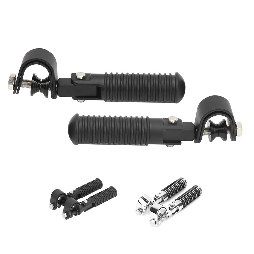 Pár motocyklových stupaček Clamp Držák na stupačku pro 1palcový motor Crash Bar Guard Fit pro