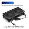 USB 5V Silent 12CM Axial Cooling Fan for Chassis, Router, Notebook
