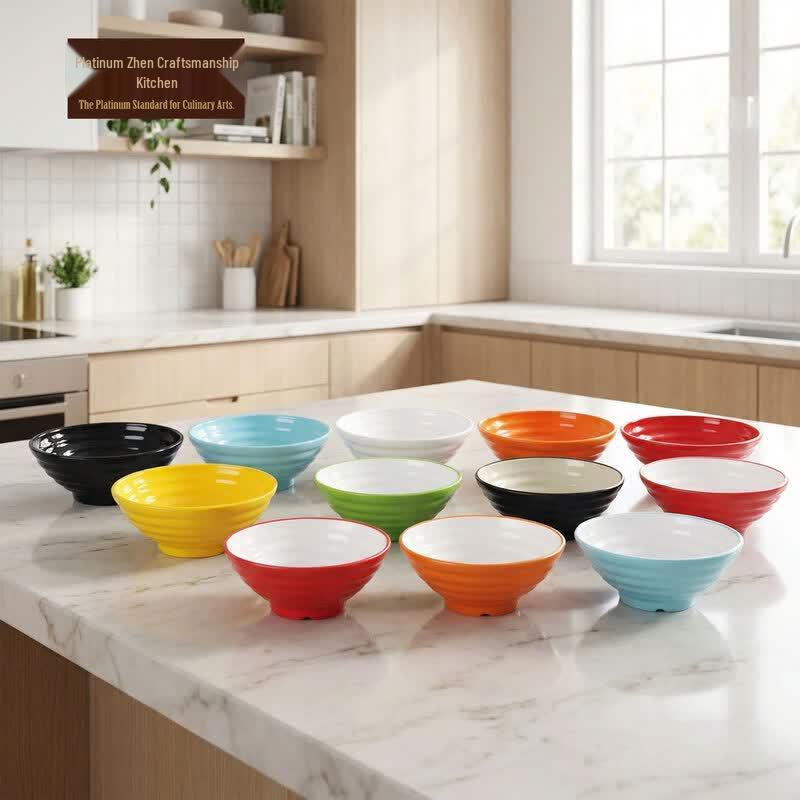 A5 Food-Grade Melamine Noodle & Soup Bowl