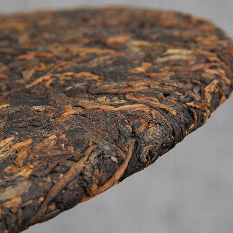357g høykvalitets svart te Golden Bud Ripe Tea Big Leaf Aromatic Pu'er Tea Cake