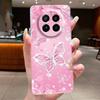 Case For Realme GT 5 Pro Casing Luxury Butterfly Flower Clear Soft TPU Silicone Back Cover For Realme GT5 Pro GT5Pro Phone Cases