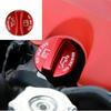 Red Car Interior Console Panel Trim Cover for Dodge Challenger 09-14 Accessories