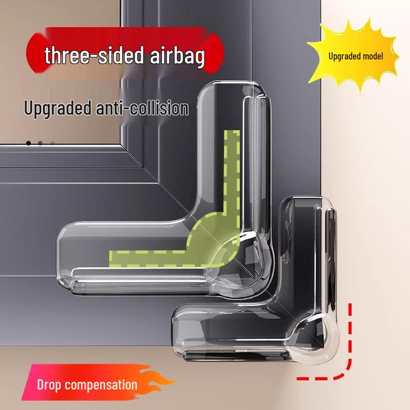 Aluminum Window Corner Protector: Anti-collision Airbag for Inward Opening Windows