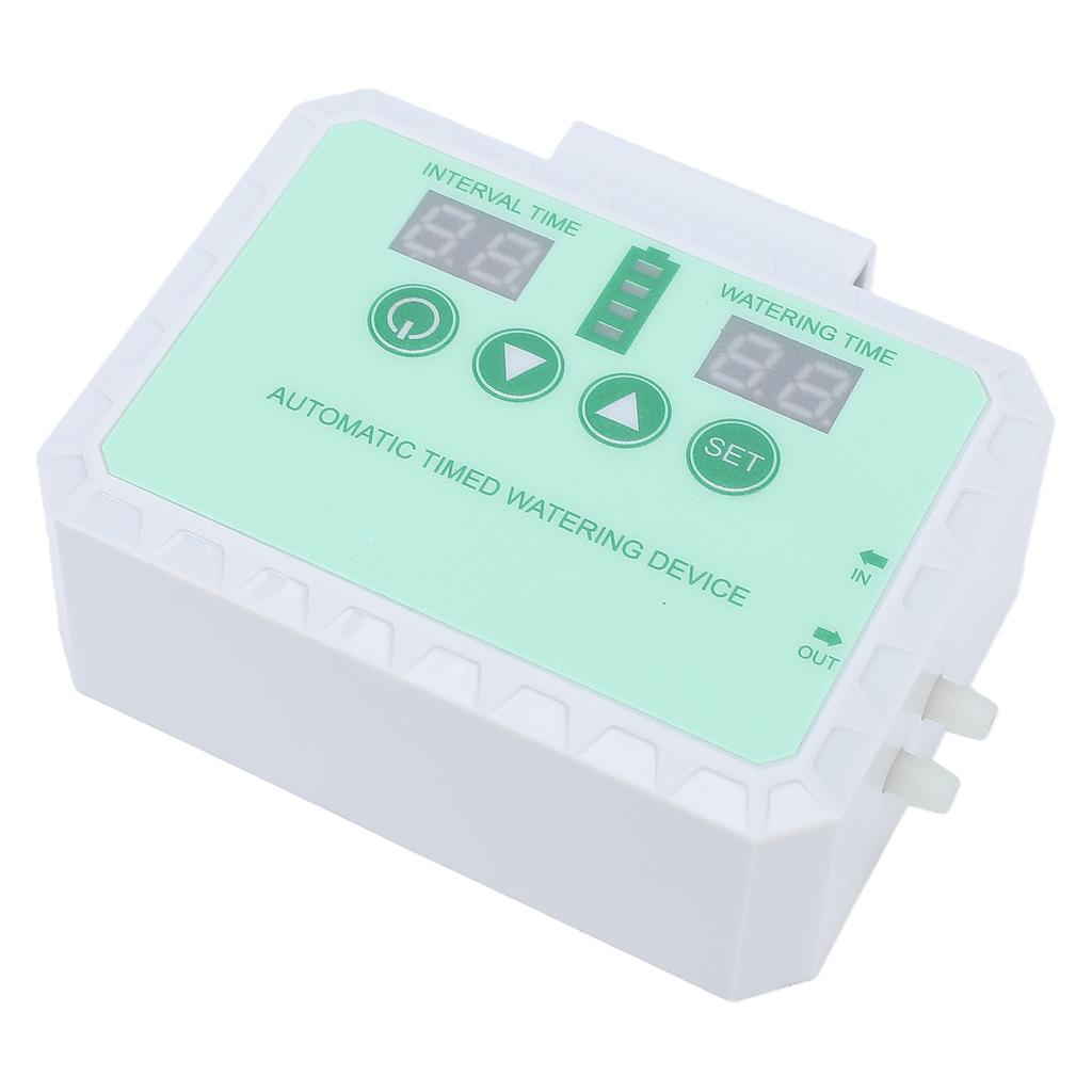 Solar   Automatisches Tropfbewässerungssystem für Pflanzen Innen Außen Garten mit Timer Regenwassersammler   Düse   Kit