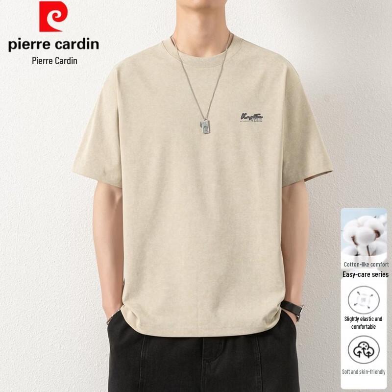 

Pierre Cardin Men s Loose Fit Round Neck T-Shirt 4XL