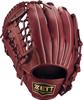 ZETT Soft Steer Baseball Bordeaux Brown Size 5 Glove, All-Around, Left-Handed Throw, (4000), (BRGB35530F)