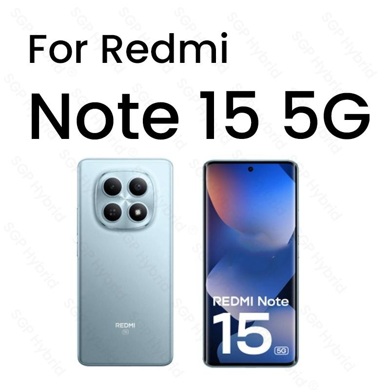 For Redmi Note 15 Pro 5G 4G Case Clear Crystal TPU Soft Cover Redmy Note15Pro Note15 Pro+ Pro Plus Transparent Shockproof Coque