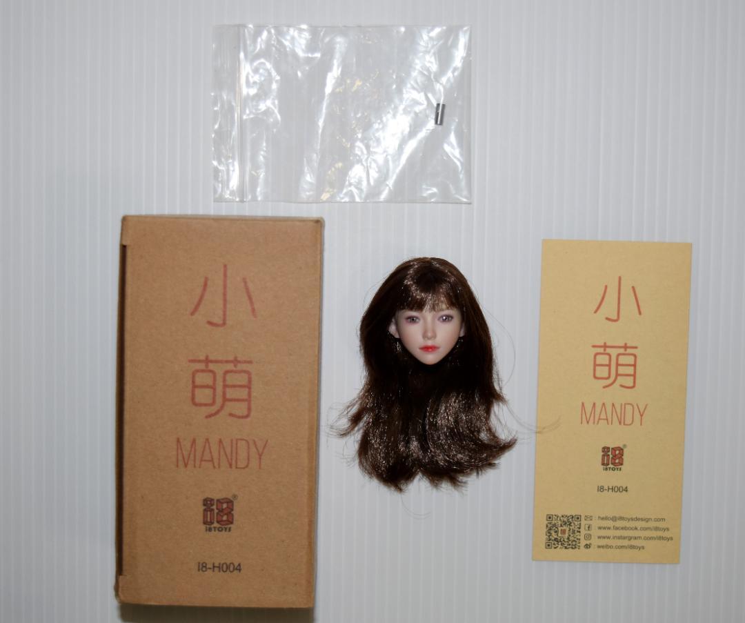 

[USED] 1/6 female body head with movable eyes