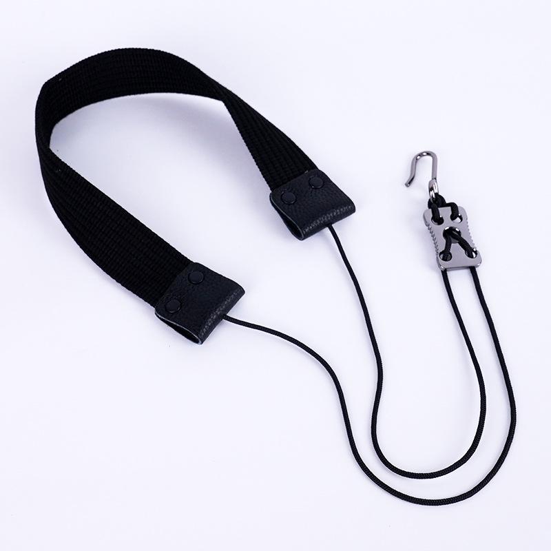 

Универсальный шейный ремень для саксофона и кларнета для взрослых и студентов - Черный чёрный