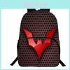 Fashion Super Hero Student Backpack With Arcuate Shoulder Strap For Teens