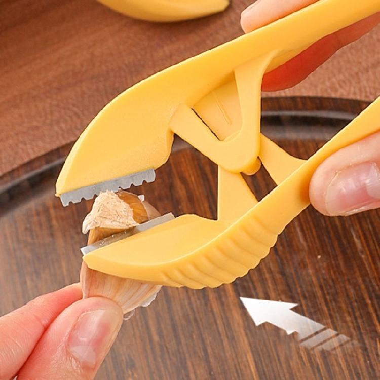 Ergonomic Stainless Steel Garlic Peelers Kitchen Utensils With Rusts Proof Design For Quick Simple Vegetable Peeling
