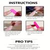 24pcs/set Long Ballet Shape Acrylic False Nails with 1 Jelly Gel and 1 Nail File, Spider and White Spider Pattern, 3D Rhinestone Press-on Nails
