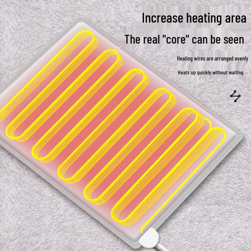 Waterproof Flame-Retardant Electric Heating Pad for Pets - Adjustable Temperature Control for Cats, Dogs, and Reptiles