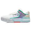 Li Ning Morning Glow Skateboard Shoes Women's Low Top Snow/Light Lotus Purple AGCR192-3