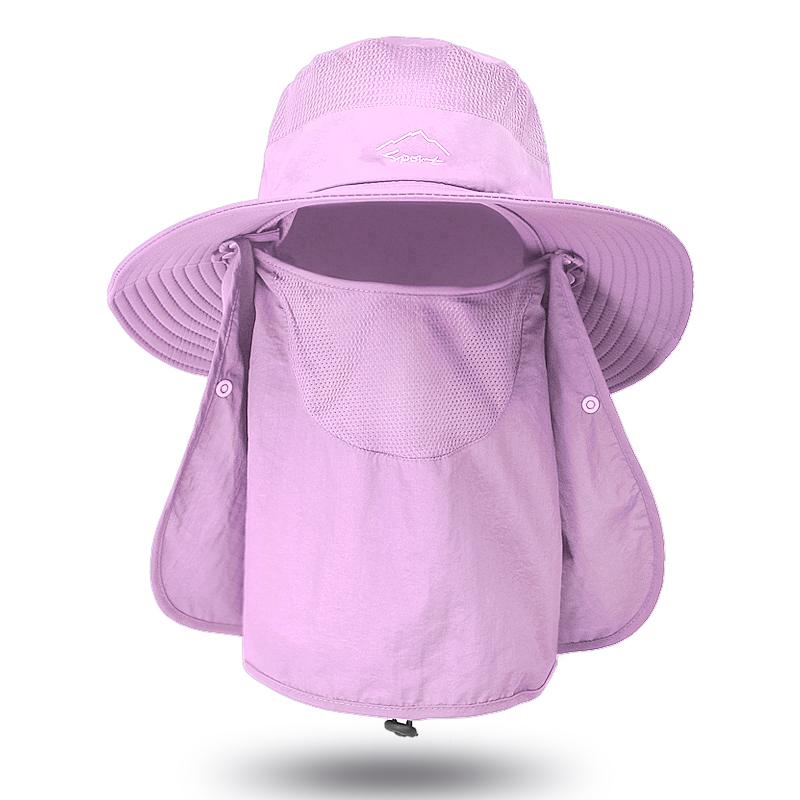 Fisherman'S Hat, Male Sun Hat, Summer Outdoor Quick Drying Sun Hat, Fishing Breathable Sun Hat, Female Face Mask Hat