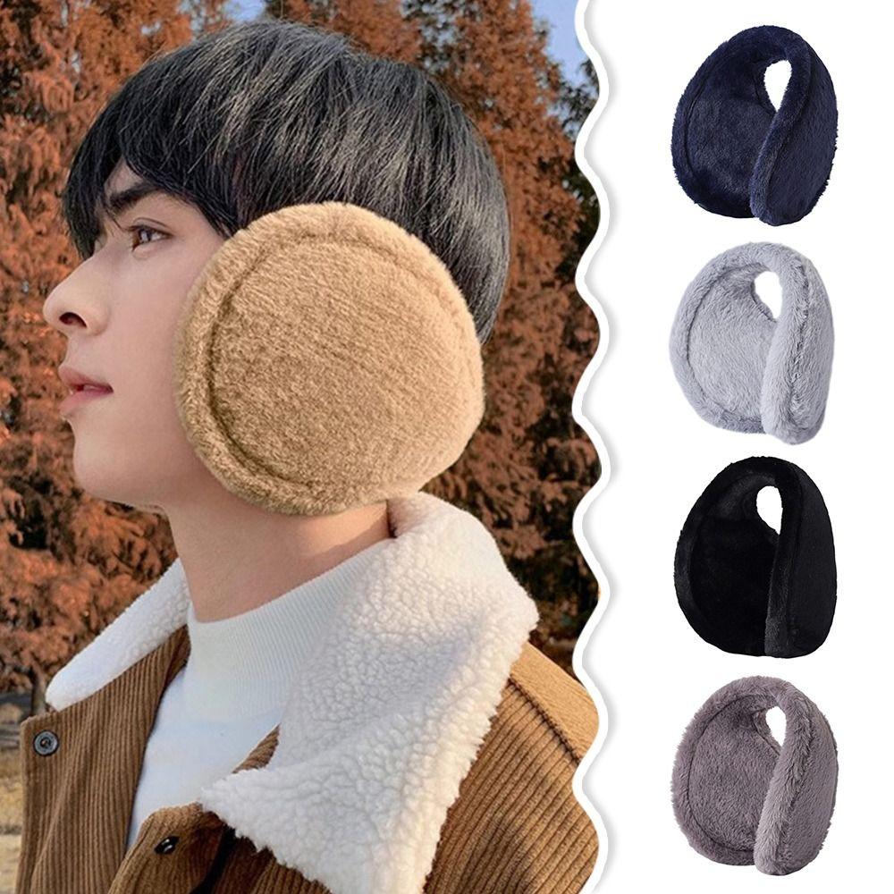 Thicken Windproof Earmuffs Autumn And Winter Keep Warm Plush Ear Muff Ear Warm Protector Outdoor Cycling Warmer Soft Ear Muffs