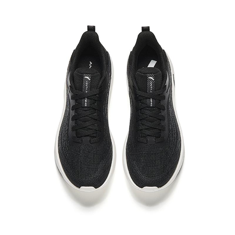 New Anta Cloud Trail Anti Slip Wear Resistant Low Top Casual Running Shoes Women's Basic Black 122535585-5