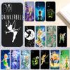 Tinker Bell Tinkerbell Transparent Phone Case for Motorola Moto G10 G20 G30 G31 G32 G34 G35 G41 G42 G50 G51 G52 G55 G60 G60S