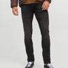 Men's Low-rise Glenn Button Jeans Black Denim