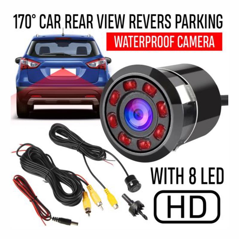 170 ° CMOS Auto Rückfahrkamera Reverse 8 LED Nachtsicht wasserdich ia 170 ° CMOS Auto Rückfahrkamera Reverse 8 LED Nachtsicht wasserdich ia
