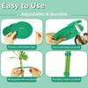 Self Adhesive Plant Nylon Cable Tie Green Adjustable Plants Hook Loop Support Garden Twine Bandage Reusable Fastener Tape Strips