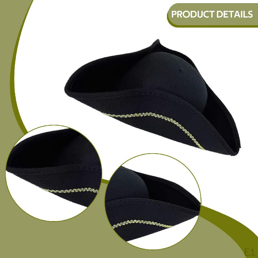 Kostümzubehör Piratenhut für Festivals und Verkleidungsanlässe