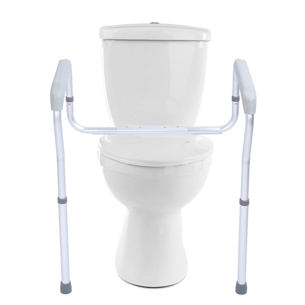 Bathroom Aluminum Alloy Toilet Guardrail Safety Rail Frame for Elderly Disabled Pregnant Women