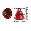 WTEMPO 20PCS 38MM Retro Decorative Bells Creative DIY Thick Bells with Loud and Crisp Sound Home Decorations Pendants Perfect for Christmas