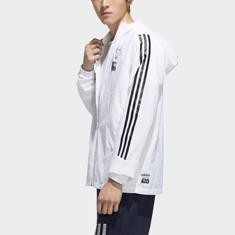 adidas Neo Men's Star Wars Windbreaker White DW8174