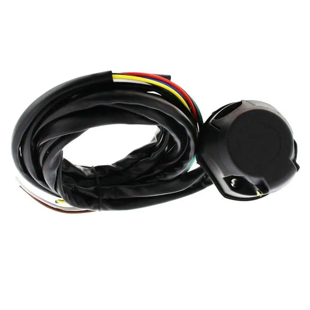 Set de cabluri de remorcă cu 7 miezuri Set de prize de remorcă Kit electric cu 7 pini E-Kit Harnaș Cârlig de tracțiune Accesorii auto Dropship Nou
