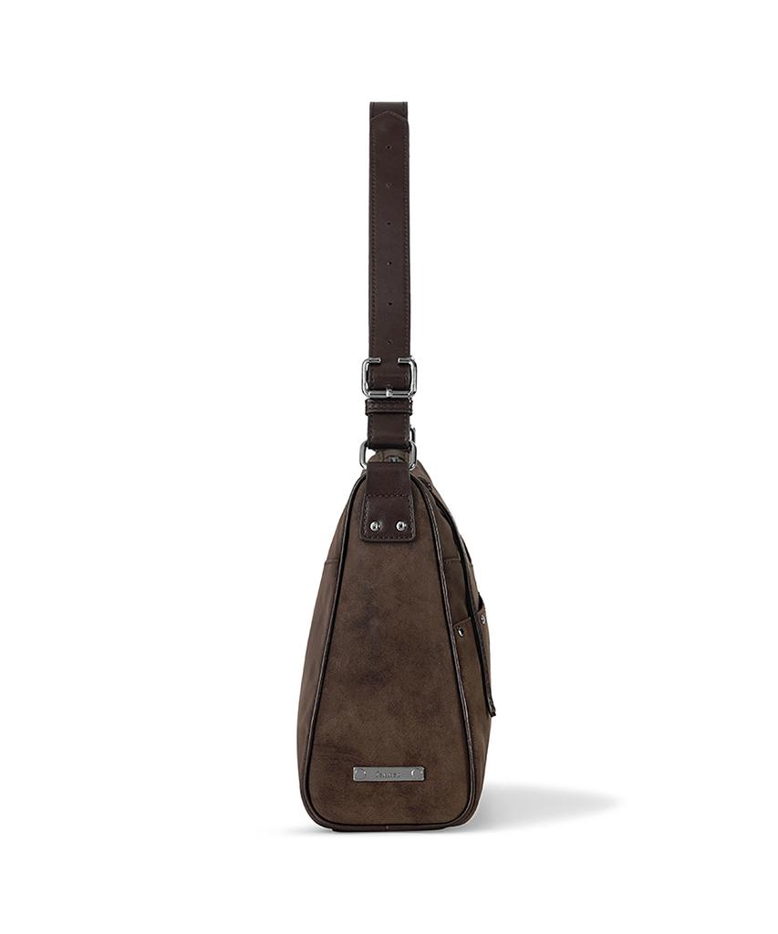 Fennec Bash Bag - Suede Brown