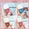 New Water-based Nail Polish, No-bake, Long-lasting, Fast-drying Peelable Nail Polish, Odorless, Transparent and White Nail Polish
