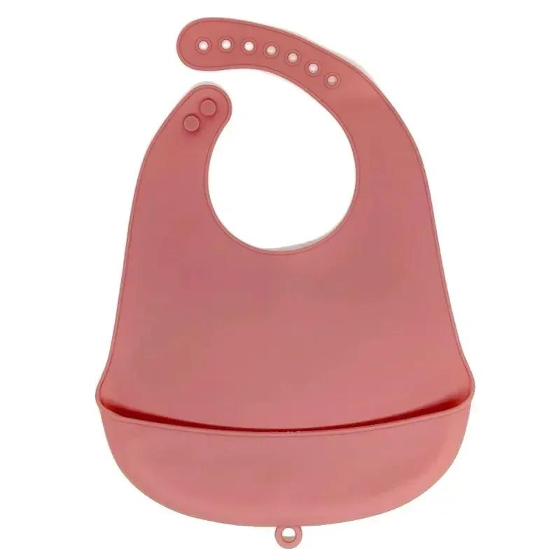 Silikon Baby Lätzchen zum Essen Leicht zu reinigen Baby Lätzchen Sabberhandtuch Wasserdichte Kinder Silikon Lätzchen