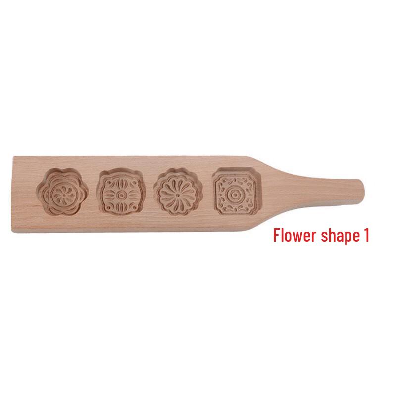 Beechwood Hand-Press Mooncake & Pastry Molds