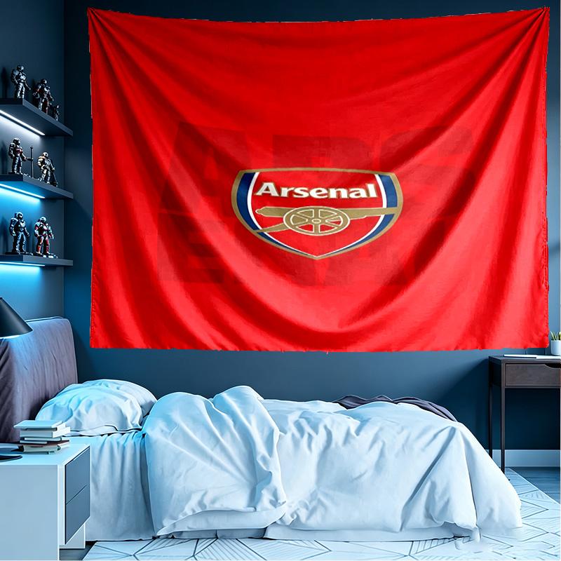 Football Team Print Tapestry, Lightweight Wall Hanging, for Bedroom, Dorm, Living Room, Home Art Decor - Birthday Christmas Gift for Friends