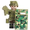 Ninja Warrior Superhero Doll With Weapon Single Building Block Assembly Toy