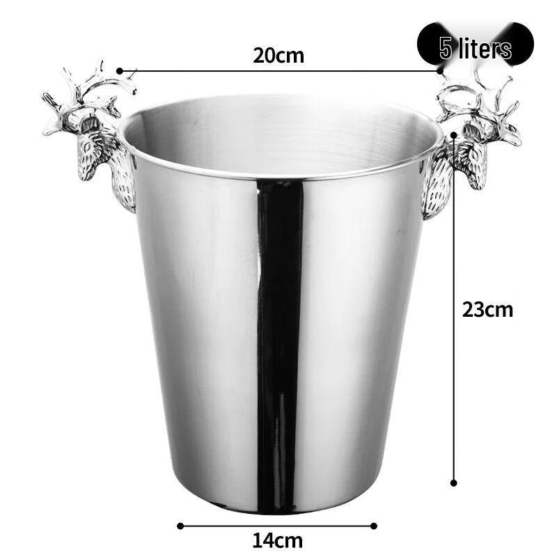 Stainless Steel Ice Bucket
