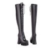 Women's High-heeled Boots, Sexy European and American Style Waterproof Platform Thick-heeled Boots, New Large-size Knee Boots In Autumn and Winter