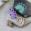 Hot 1Pc Crystal Diamond Peacock Animal Pin Anime Creative Fantail Brooch Role Play Props Men And Women Backpack Jewelry Gift