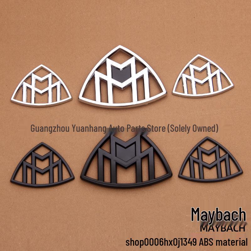 Adesivo Emblema Montante C e Bagagliaio Posteriore Mercedes-Maybach Classe S S450/S680