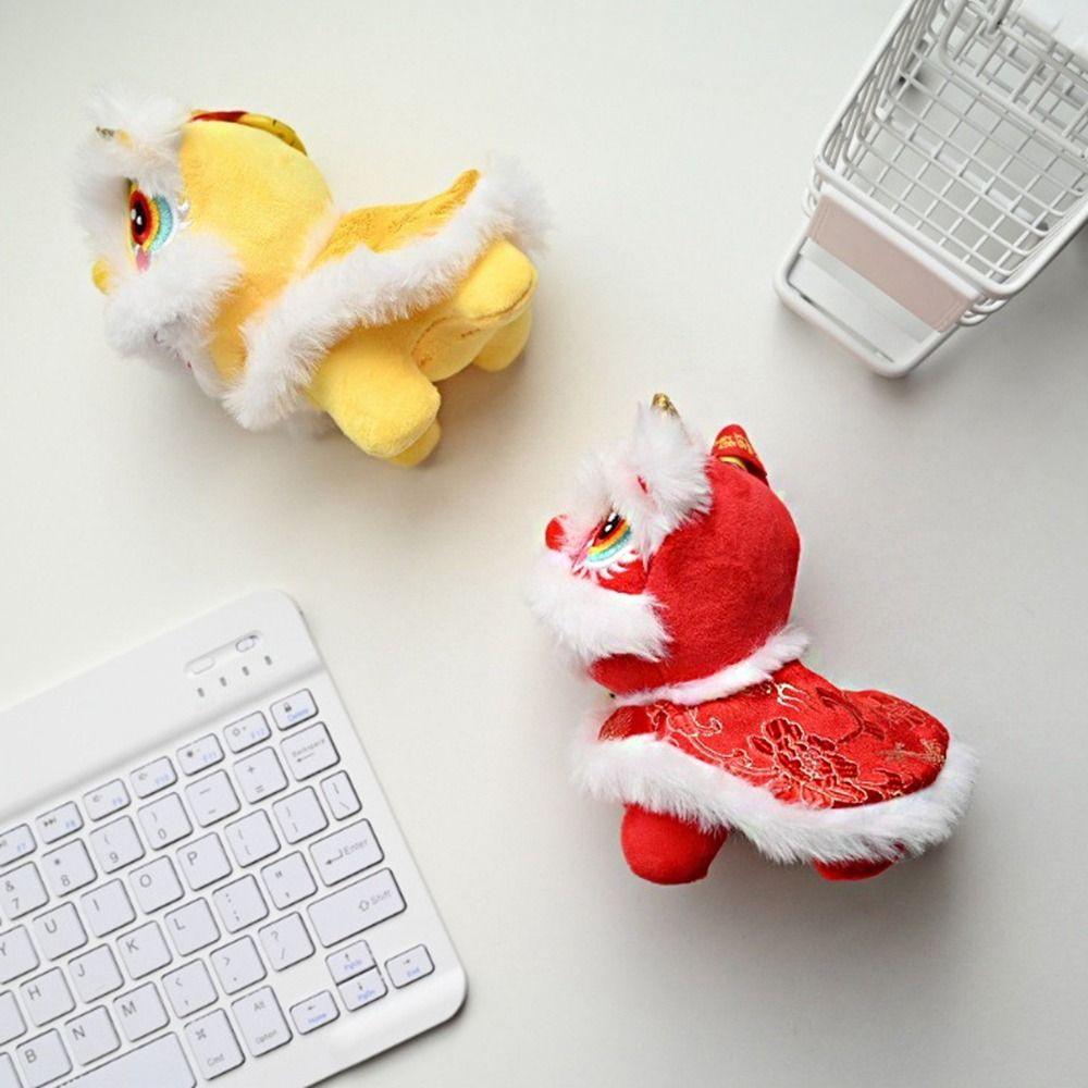 Year of Horse Lion Dance Pendant Awakened Lion Chinese New Year Gift Small Gift