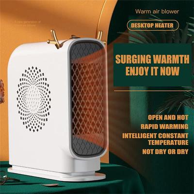 Portable Desktop Electric Heater Household High Speed Regulating Electric Heater Air Circulation Tower Fan Heating Air Cooler