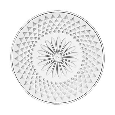 Alzatine Rotonde Eleganti Alzatine in Acrilico per Servire Antipasti e Snack Piatto da Frutta Vassoio Rotondo Versatile per