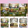 Enchanting Diy Mini Box Theatre Dolls House With Miniature Countryside Scene Kit