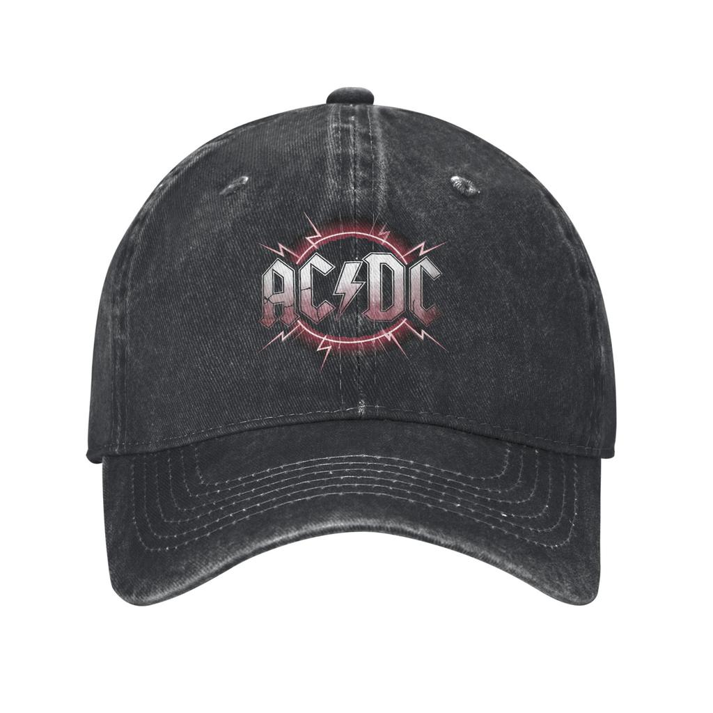Casquette de baseball unisexe en coton vieilli avec logo Thunder Rock AC et logo DCS, ajustable et décontractée