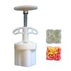 Butterfly Flower Pastries Molds Hand Pressed Mooncakes Maker Bean Pastes Cake Mould Dessert Bakewares for Cooking Lover
