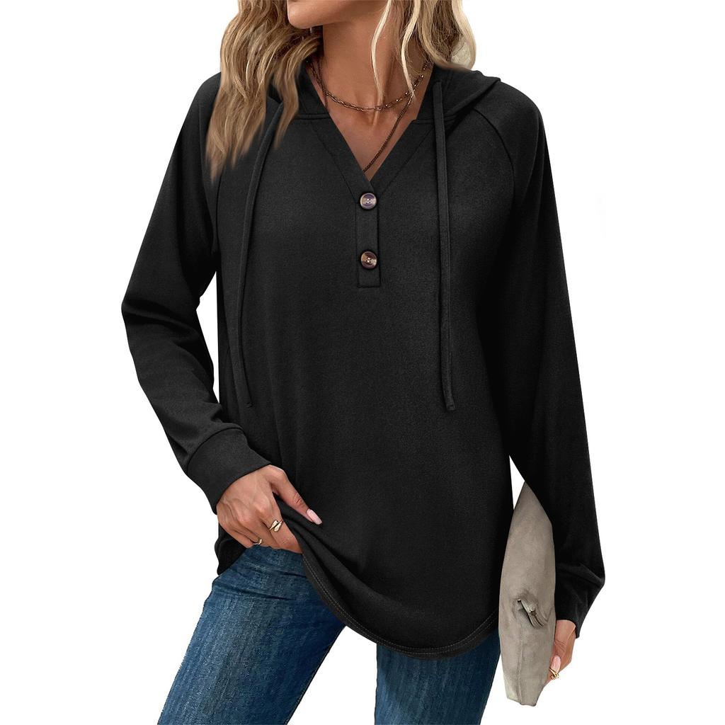 Women's Fashion Women's Lightweight Long Sleeve Pullover With Pockets Preppy Graphic Hoodie