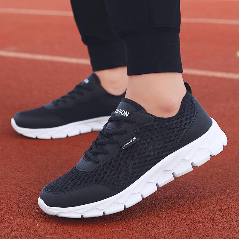 New Running Shoes for Men Breathable Mesh Sports Shoes Fashion Outdoor Non-slip Athletic Jogging Sneakers Men Tennis Footwear
