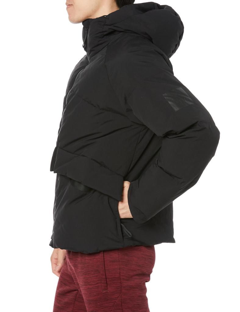 Adidas Down Big Baffle Jacket Black Size Men's DMT48, (IK3156), J/M